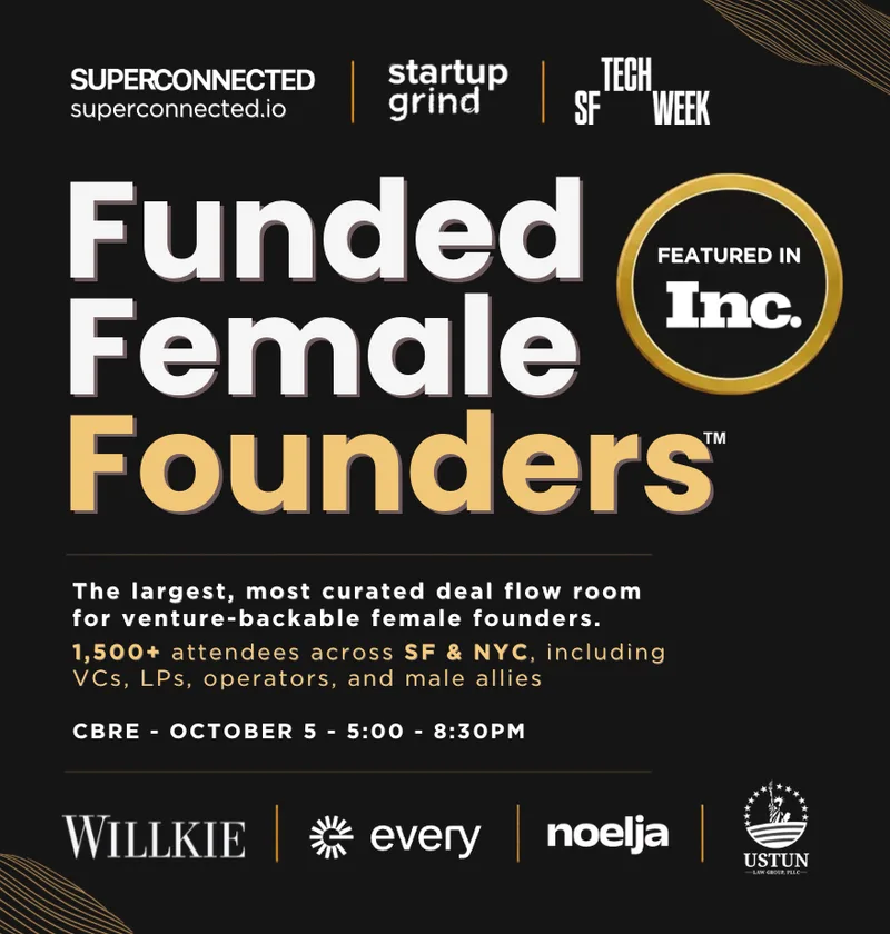 Funded Female Founders VII Turns SF Tech Week Into a Capital-Room Test