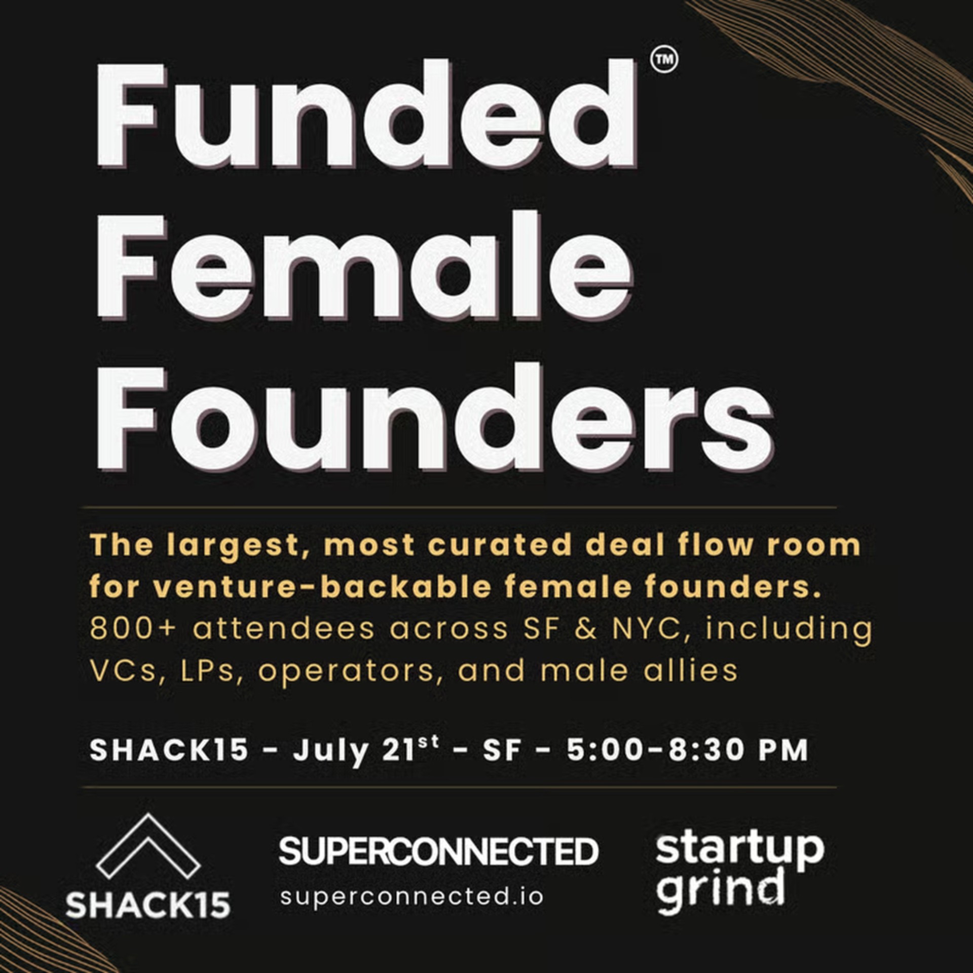Funded Female Founders V Brings Women Founders and Investors to San Francisco