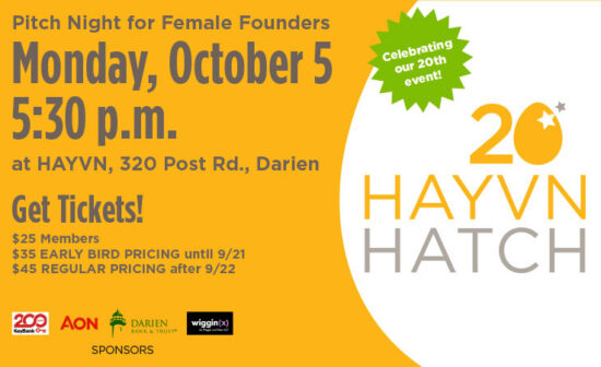HAYVN HATCH Puts Six Female Founders in a Growth Room in Darien